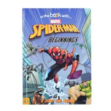 Personalised Marvel Spiderman Beginnings Softback Story Book
